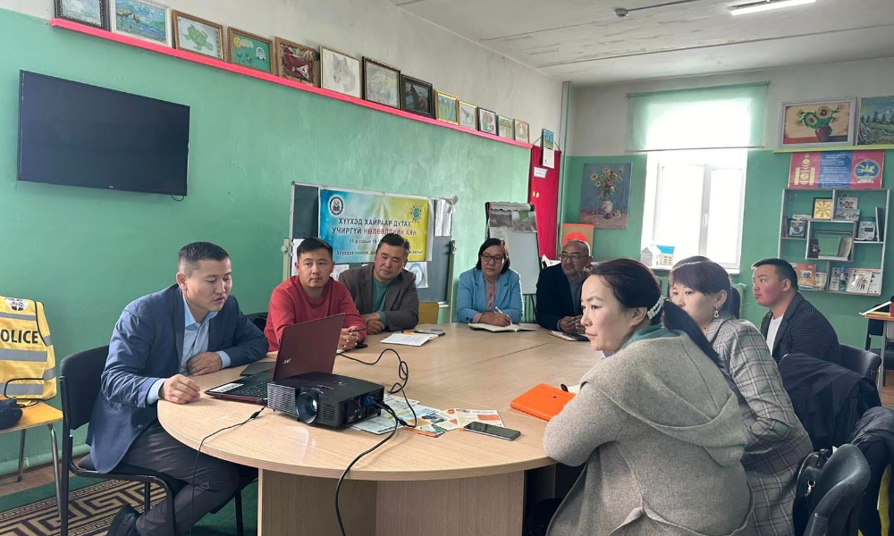 СУМУУДАД ЯВУУЛЫН ҮЙЛЧИЛГЭЭ ЗОХИОН БАЙГУУЛАГДАЖ ЭХЭЛЛЭЭ. 